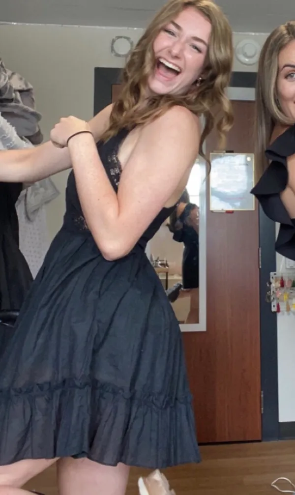 Lizard Thicket Black mini sundress - Image 3