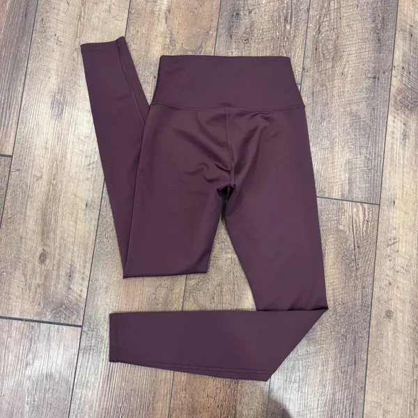 Alo Yoga High Waist Airlift Leggings Brown Sz S 28" Inseam Activewear Yoga READ - Image 5