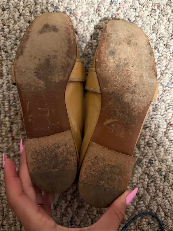 Tory Burch Evette Patent Loafer in Nude- Size 8 - Image 8