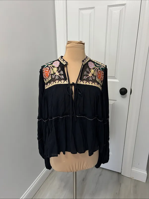 Free People In Vivid Color Swing Top - Image 6
