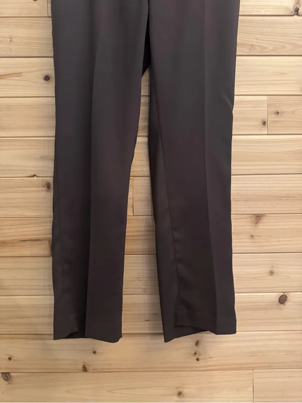 Quince Size 8 Chocolate Brown Mid Rise Straight Leg Dress Pants Office Career - Image 4