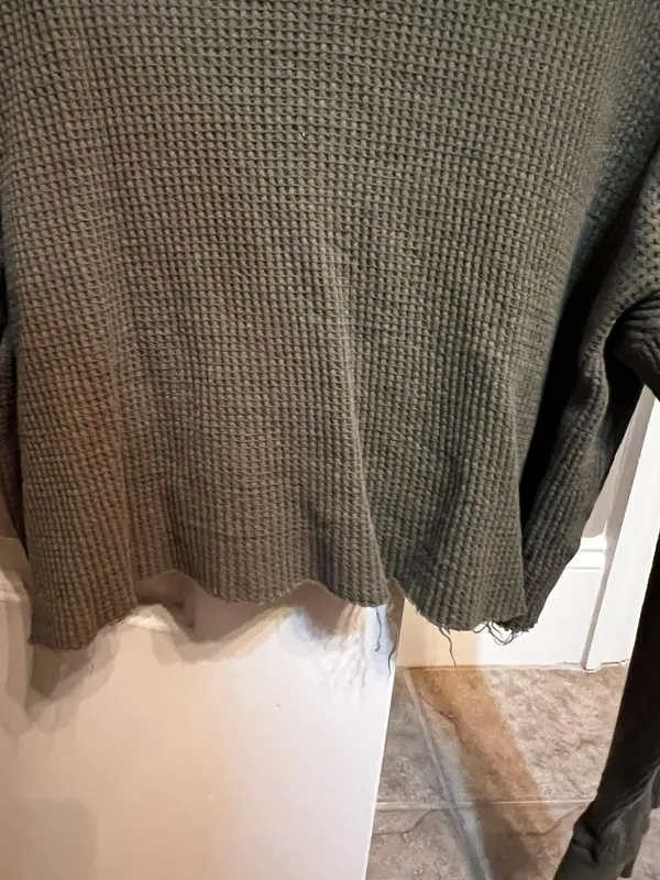 Forever 21 Waffle Knit Crop Top - Image 2