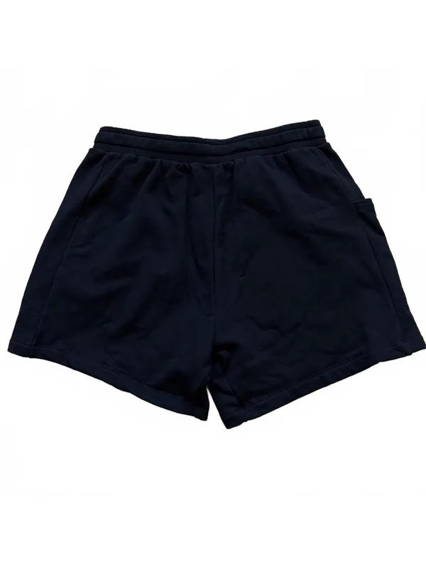 Allwear Organic Cotton Sweat Shorts Natural Black Women's Size Large - Image 4