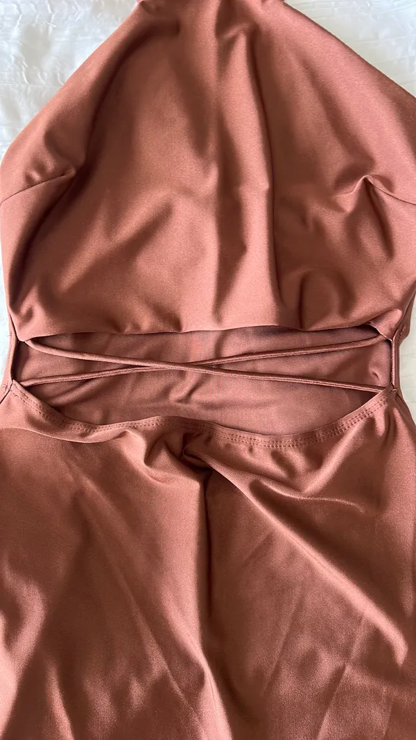 Brown Dress Size M - Image 2