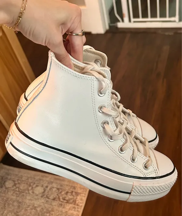 Converse High-Top White Platform - Image 2