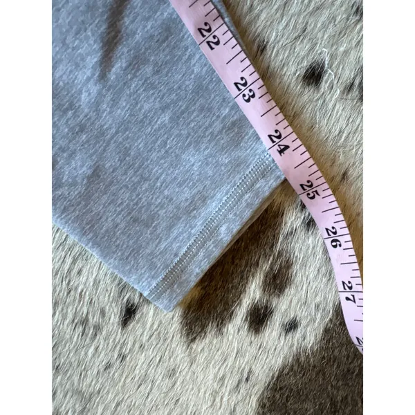 ALO Alosoft High-Waist 7/8 Highlight Legging In Athletic Heather‎ Grey Size XXS - Image 8