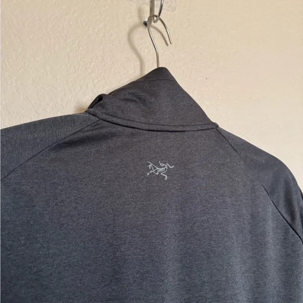 Arc’teryx Ellison Soft‎ Shell Fleece Full Zip Jacket Size Large Womens Grey - Image 7