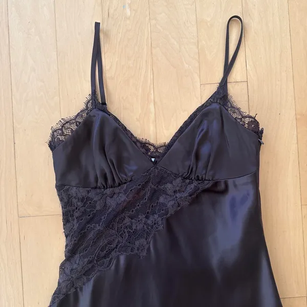 Princess Polly Raines asymmetric brown lace midi dress - Image 2