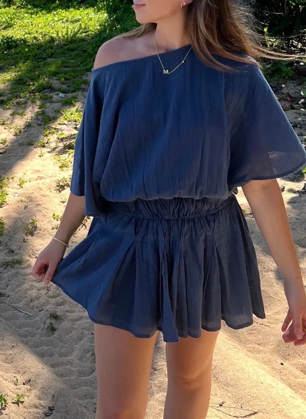 Free People blue dress - Image 3