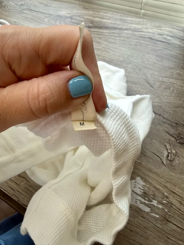 NAP‎ loungewear white mid dress size medium - Image 3