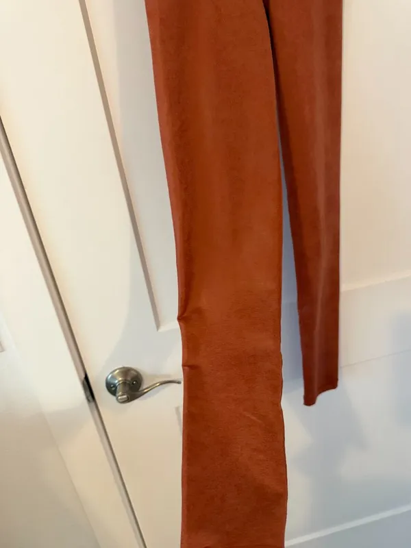 Aerie Burnt Orange Leggings - Image 2