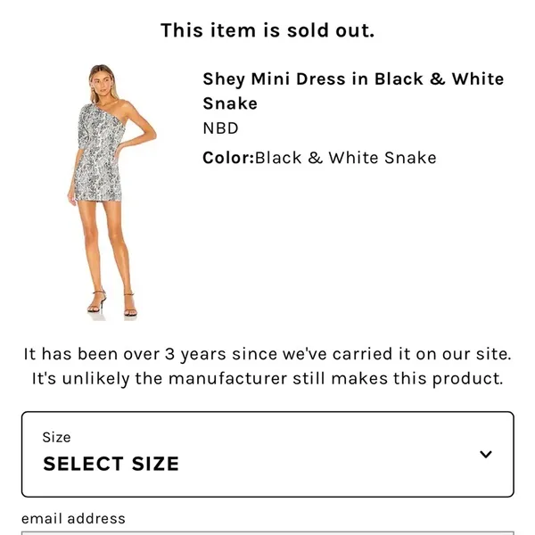 NBD Revolve Shey mini snakeskin poof sleeve dress new with tags - Image 14