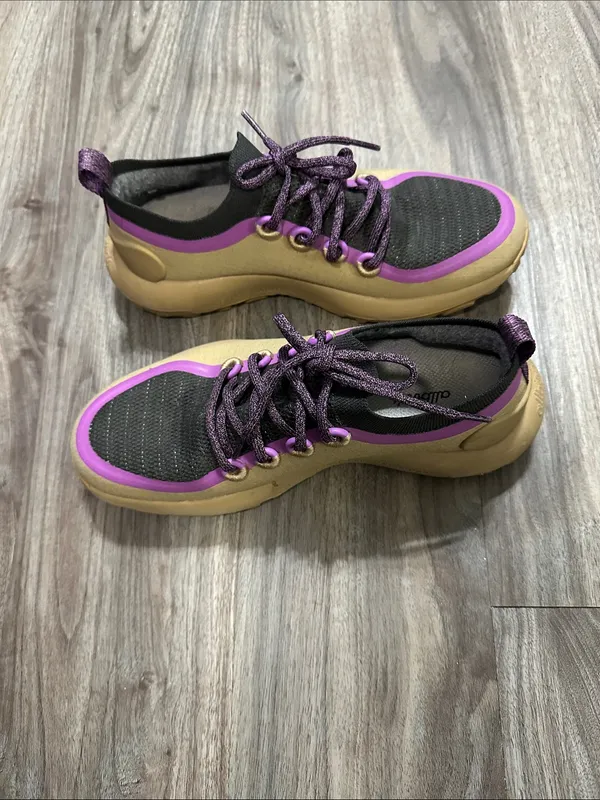 allbirds Purple and Tan Athletic Sneakers - Image 9