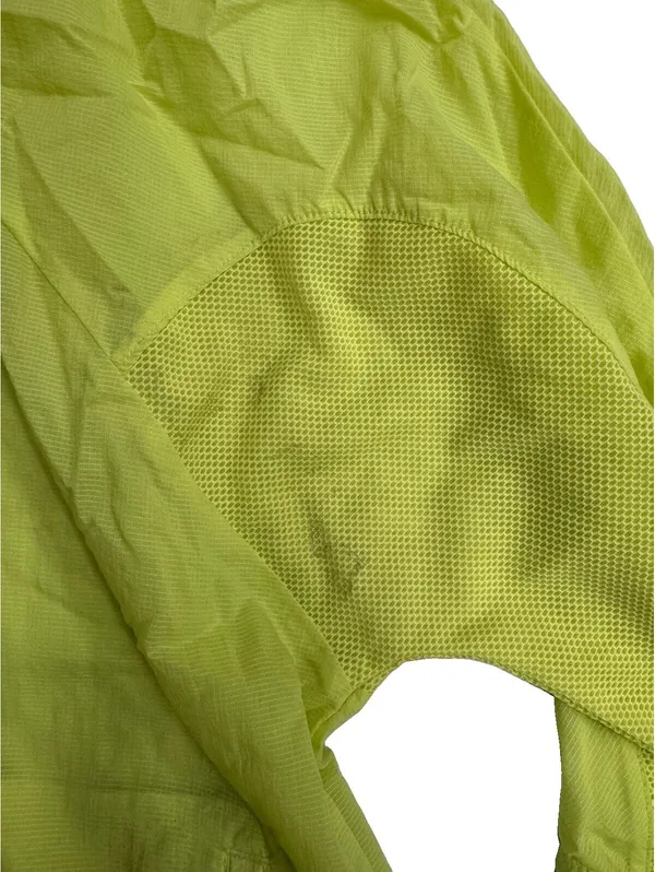 Nike Air Women’s L Volt Neon Yellow Running Jacket Windbreaker Lightweight - Image 5