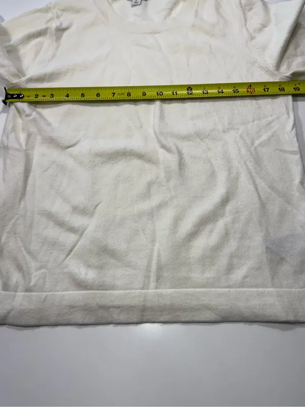 J. Crew Cotton Wool Blend Crewneck Lightweight Sweater Size Large - Image 4