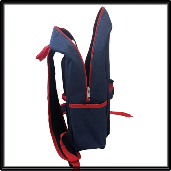 Atlanta Braves Youth Backpack MLB Stadium Giveaway Kids Book Bag Navy Never Used - Image 8