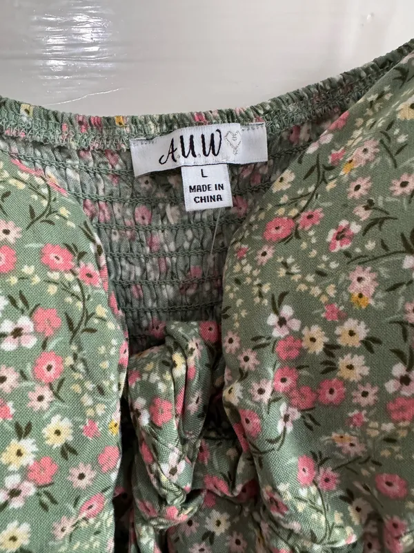 Floral Summer Dress Size M/L - Image 4