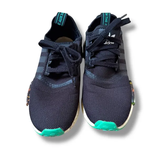 Adidas‎ NMD R1 Palm Tree Sneakers Men’s Size 6.5 Athletic Fashion Streetwear - Image 2