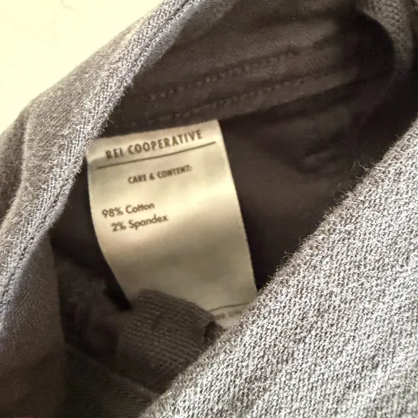 REI - Outdoors Hiking Pants with Zip Pockets and Ankles in Dark Charcoal Gray - Image 3