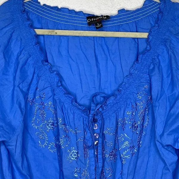 Citicraze Top‎ Blue Size L - Image 2