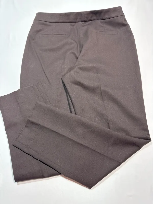 Pendleton Classic Brown Dress Pants Size S - Made in USA! - Image 9