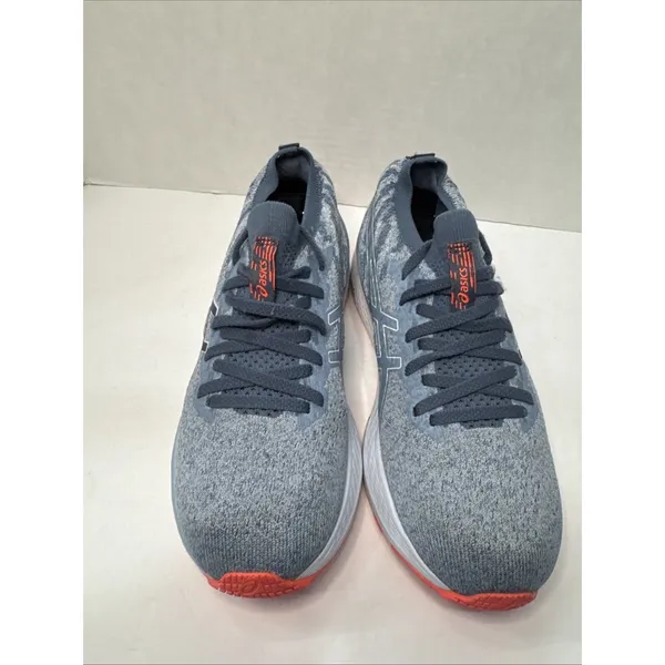 ASICS Gel Kayano 28 MK Women’s 7 Gray Blue Coral Running Shoes 1012B126 - Image 4
