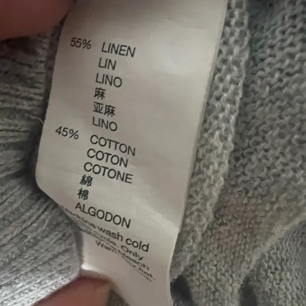 GAP Light Gray Knit Top - Image 3