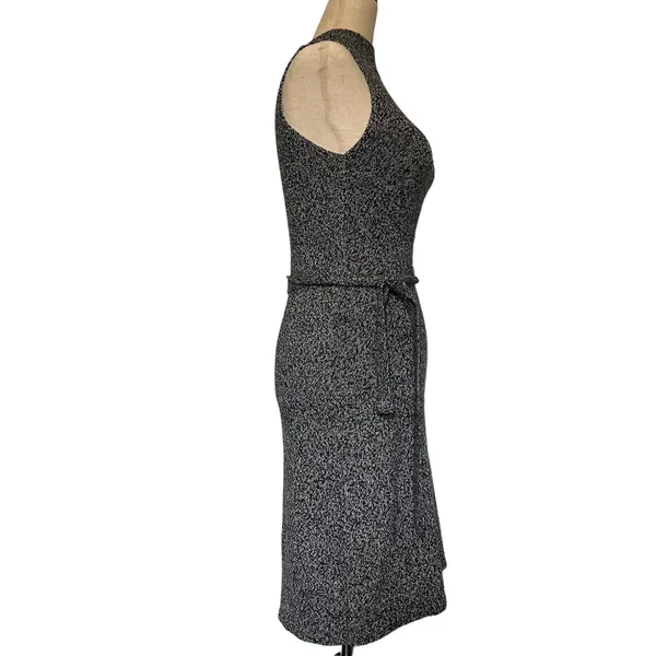 Y2K Great American Sweater Mockneck Dress Sz M Scandi Office Academia Bodycon - Image 4