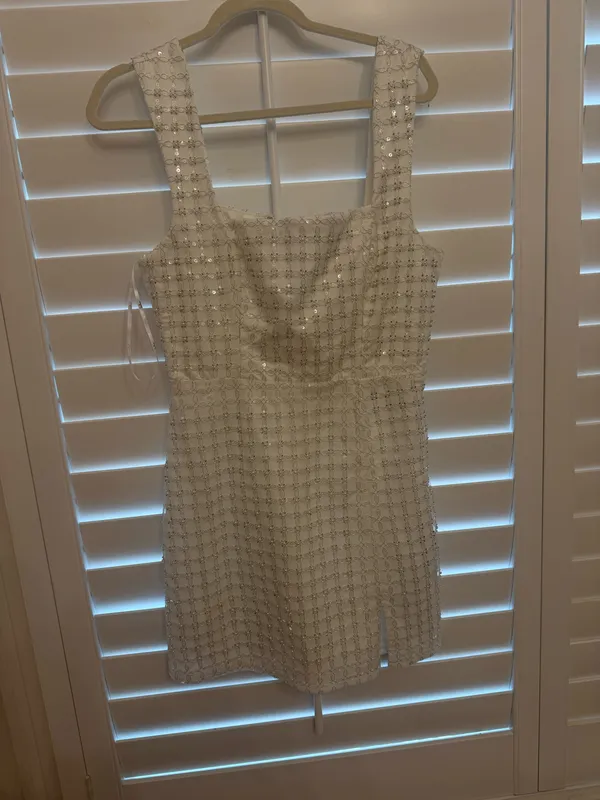 Lulus Pearl White Dress - Image 2
