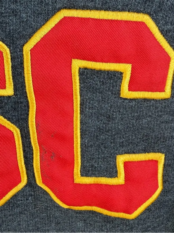 USC Trojans Off the Shoulder Sweatshirt - Image 4
