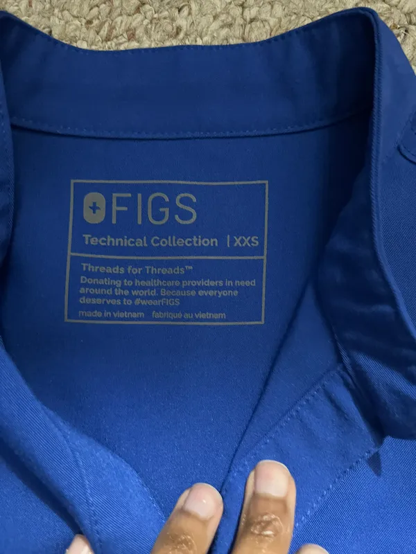 FIGS Winning Blue Scrub Set - Image 2
