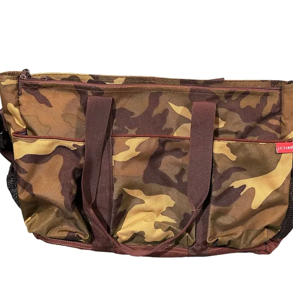 Skip Hop Diaper bag cameo with multiple compartments Green - Image 3