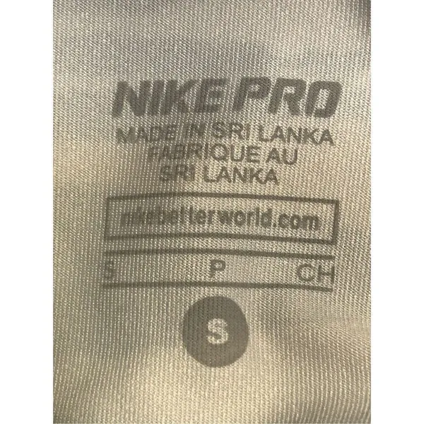 Nike Pro Zebra Capri Pants Womens Size Small Black & White (0352) - Image 5