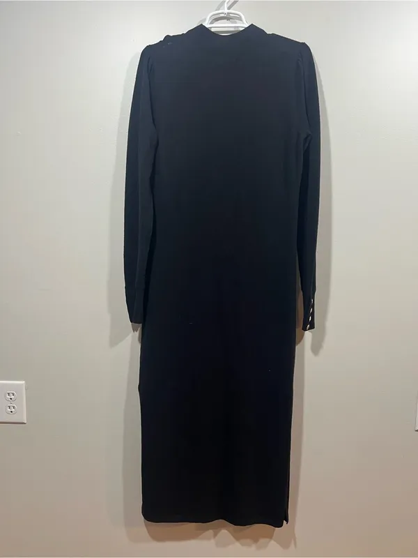 Generation Love Women’s Black Lulu Sweater Dress Size Medium - Image 9