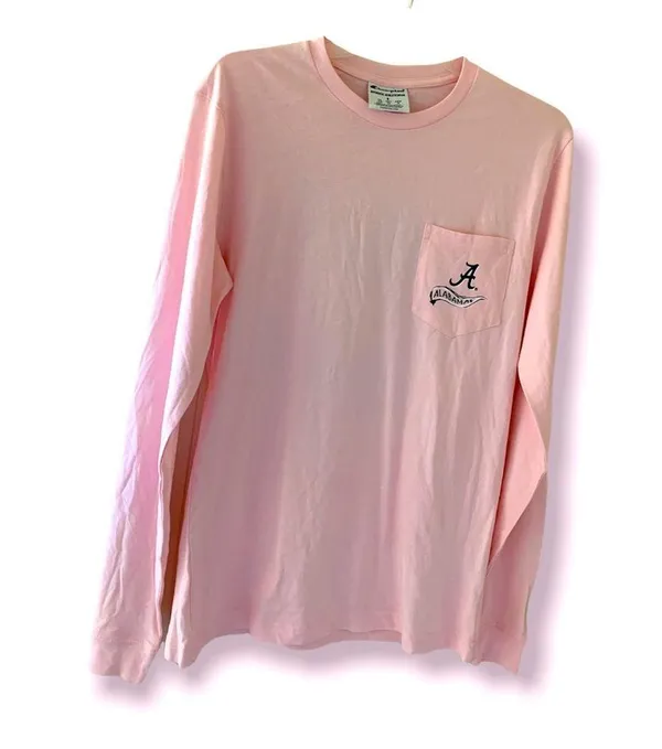 Champion University of Alabama Long Sleeve Tee Cotton Shirt Women Small Football - Image 11