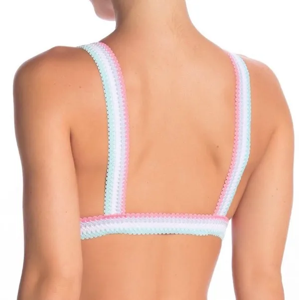 Free People Mika Lace Triangle Bralette - Image 5