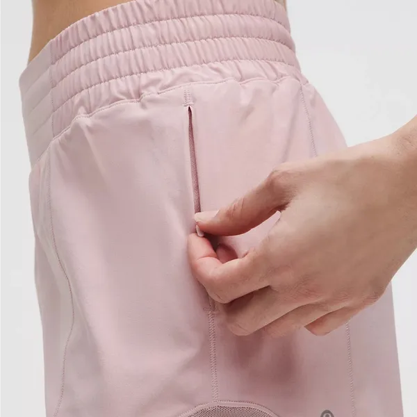 NWT LULULEMON - Pink Haze Hotty Hot HR Lined Short 4" - $68 - Size 6 - Image 9