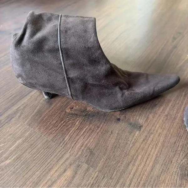 Joseph - Brown Stretch Womens Boots Size 8.5 - Image 4