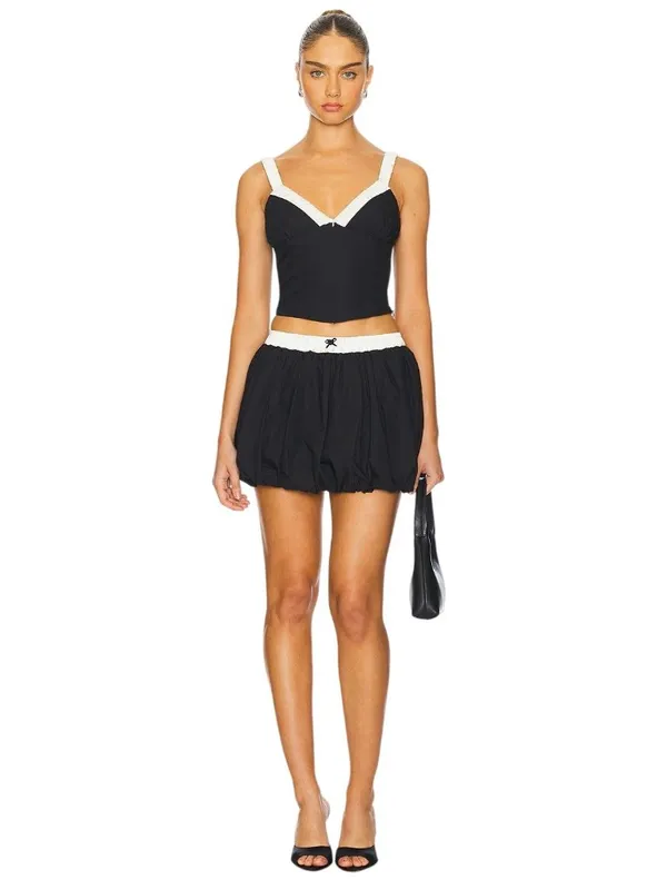 NIA Serafina Sleeveless Top in Black Small Womens Tank - Image 4
