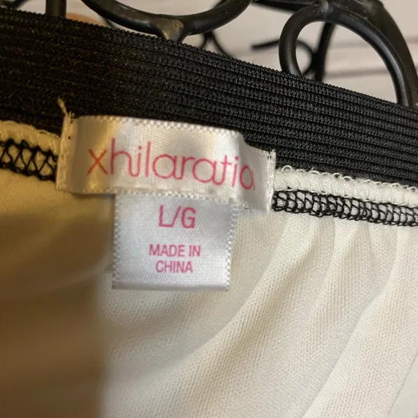 Xhilaration cream maxi skirt with front slits - Image 5