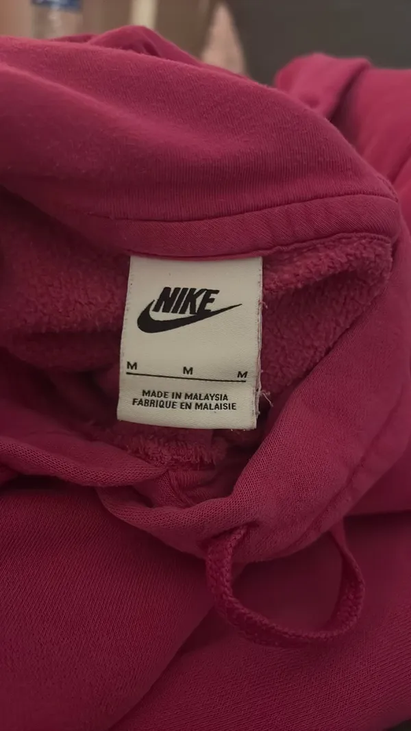 pink nike hoodie - Image 3