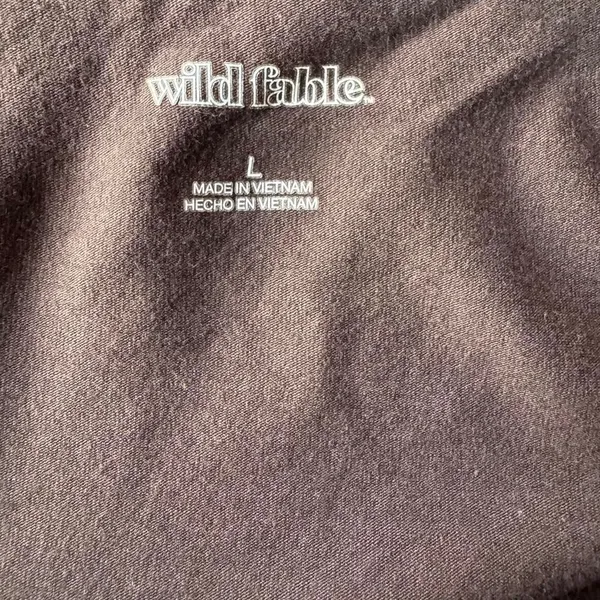 Wild Fable Brown Square Neck Crop Top - Image 3