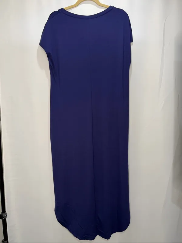 NWT RUMIA Summer Maxi Dress Cap Sleeve Long Sundress with Pockets Size Large - Image 6