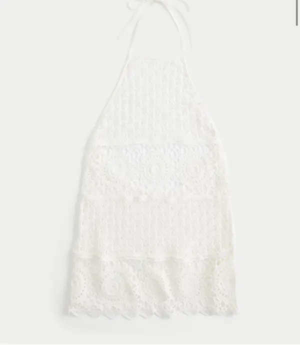 Hollister Crochet swim cover up - Image 3