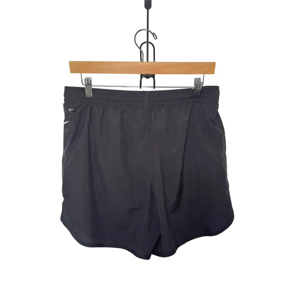 Nike Women’s Large Black Dri Fit Running Shorts Lined Athletic Athleisure Sport - Image 2