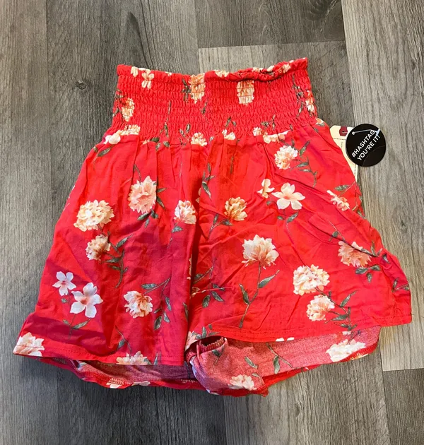 Floral Flower Shorts Multi Size XS - Image 2