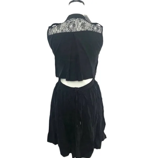 Revolve Funktional black lace cut out cocktail dress size Small - Image 2
