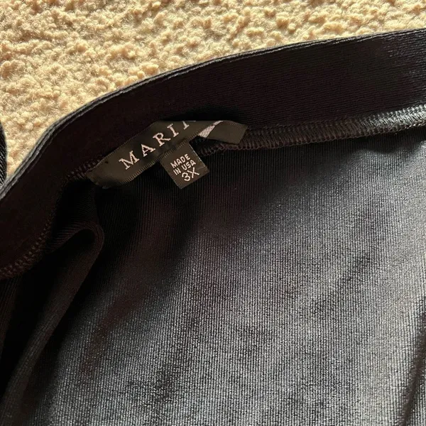 NWT marina black skirt 3x‎ - Image 7