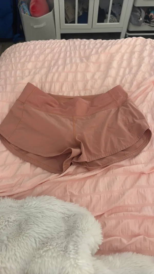 Pink Savannah Lululemon Speed Up Low-Rise Shorts 2.5" - Image 4