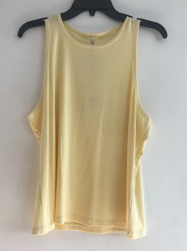 Calia Women's Everyday Rib Tank in Panna Cotta size XXL NWT - Image 3